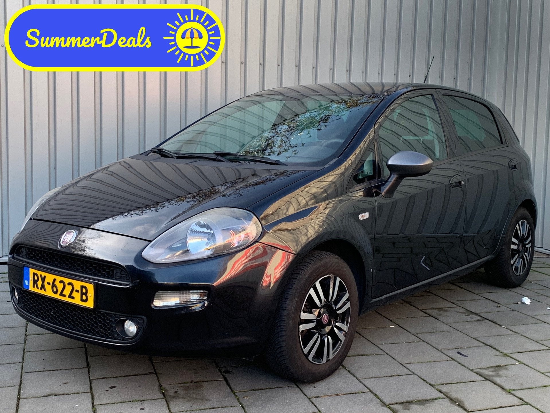 Fiat Punto Evo 1.2 Street|112000KM|Airco|5 Deurs|, Voorwielaandrijving, 1005 kg, Stof, 4 cilinders
