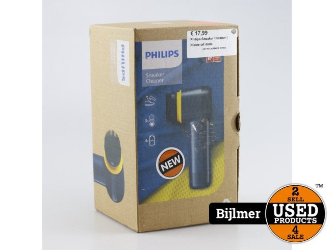 Philips Sneaker Cleaner | Nieuw uit doos, Philips, Zo goed als nieuw, Support@philips.com, Philips Center
Amstelplein 2
1096 BC Amsterdam
Netherlands