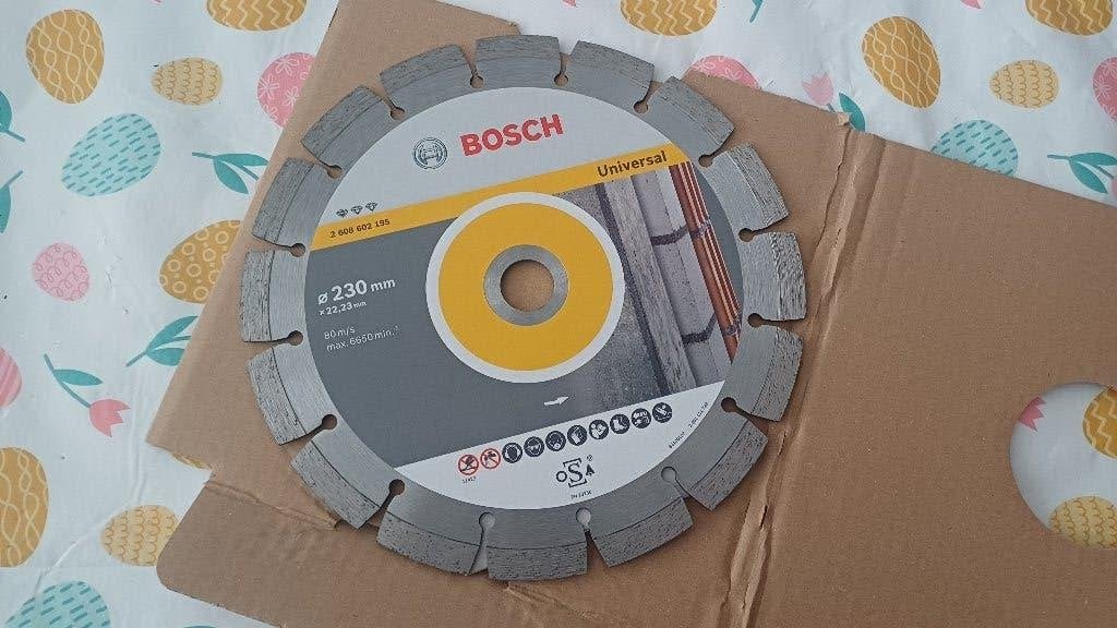 bosch diamantzaagblad voor beton & steen nieuw 230mm, Overige typen, Nieuw, Ophalen of Verzenden, 30 tot 70 mm