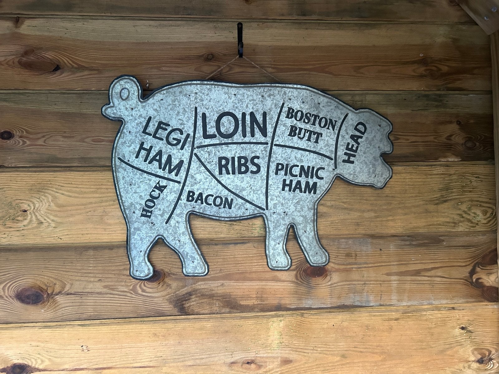 Super leuk bord voor bij bbq of keuken, Ophalen of Verzenden, Zo goed als nieuw