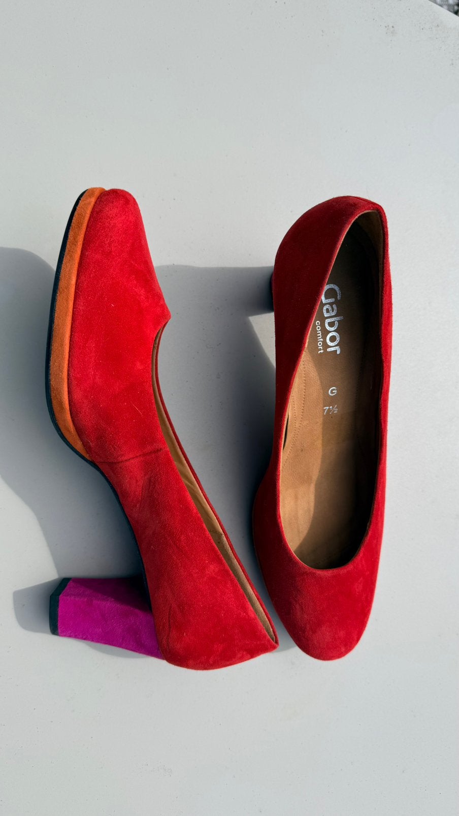 Gabor pumps mt 41 (7,5), zgan, Ophalen, Zo goed als nieuw