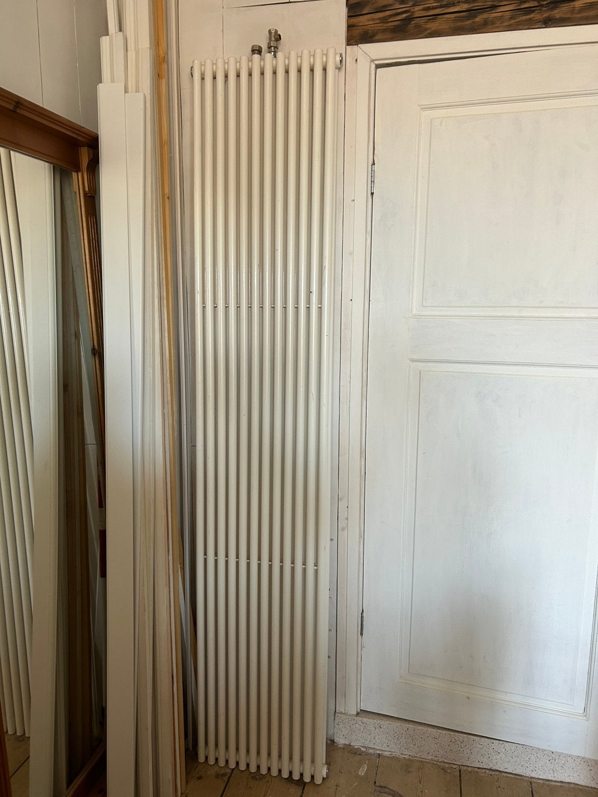 Verticale radiator, Ophalen, Gebruikt