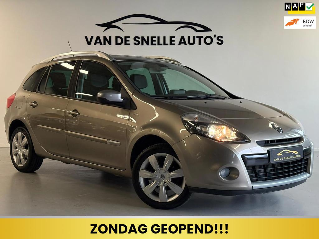 Renault Clio Estate 1.6-16V Night & Day AUTOMAAT/NAP/CRUISE, Auto's, Renault, Bedrijf, Te koop, Clio, ABS, Airbags, Airconditioning
