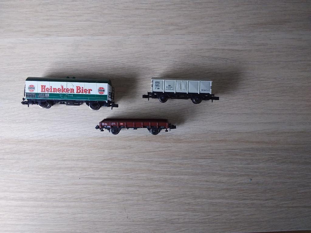 3 wagons n spoor, Overige merken, Gelijkstroom, Wagon, Ophalen of Verzenden