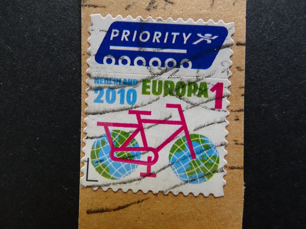 Postzegel Nederland 2010 / Europa 1 / Priority, Ophalen of Verzenden, Na 1940, Gestempeld