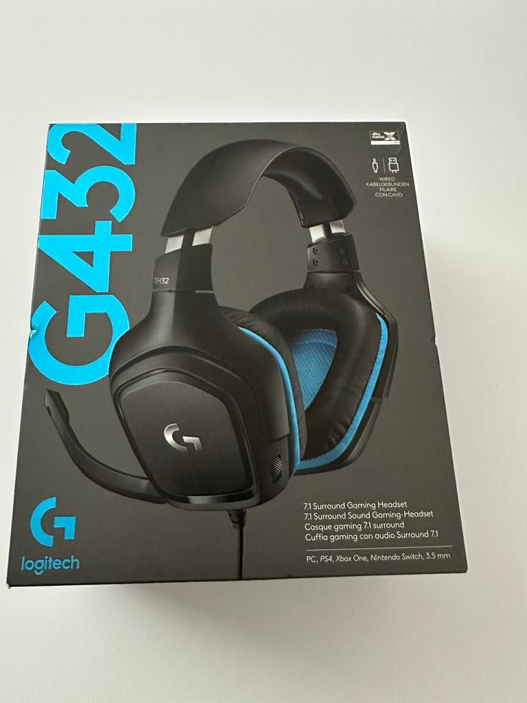 Logitech G432 headset, Ophalen of Verzenden, Zo goed als nieuw