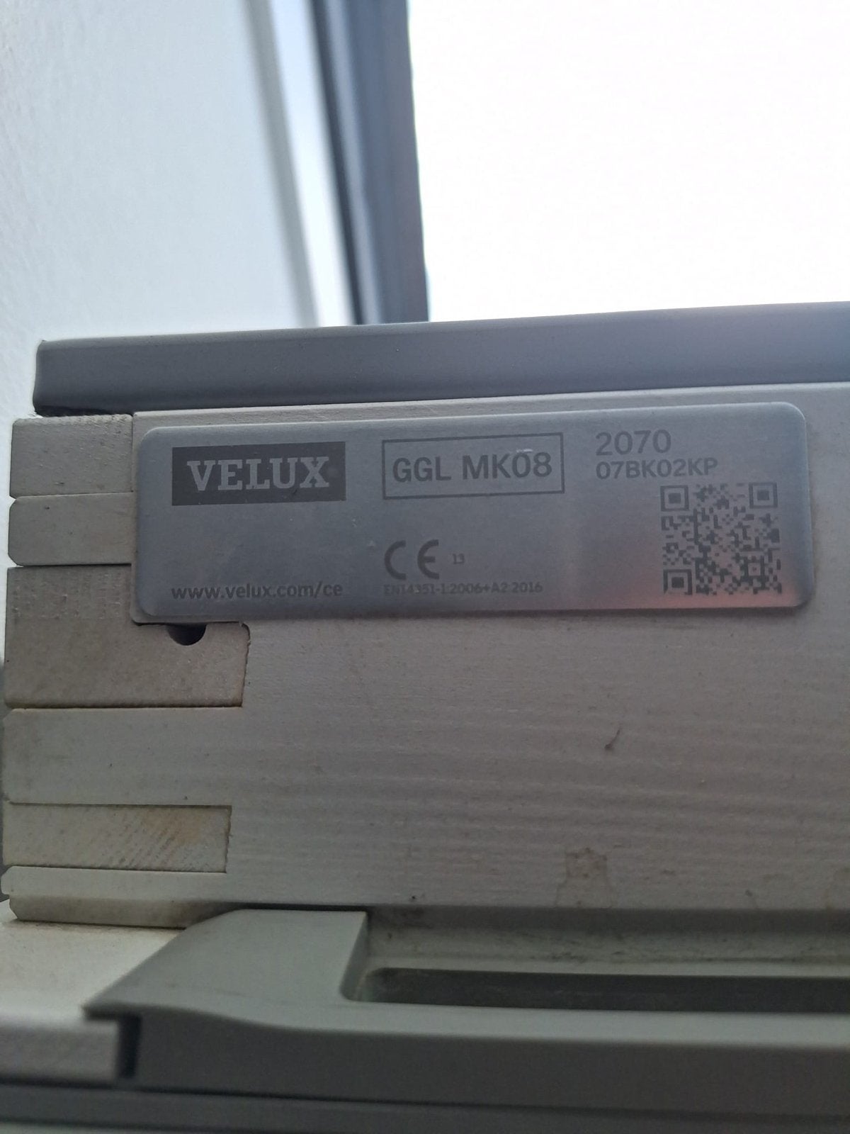 Velux GGL MK08 Tuimeldakraam (78/140) incl. verd. gordijn, Minder dan 80 cm, 80 tot 120 cm, Ophalen of Verzenden, Zo goed als nieuw