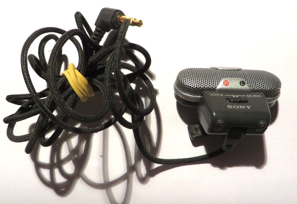 Sony Electret Condenser Microphone, Ophalen of Verzenden, Nieuw, Overige typen