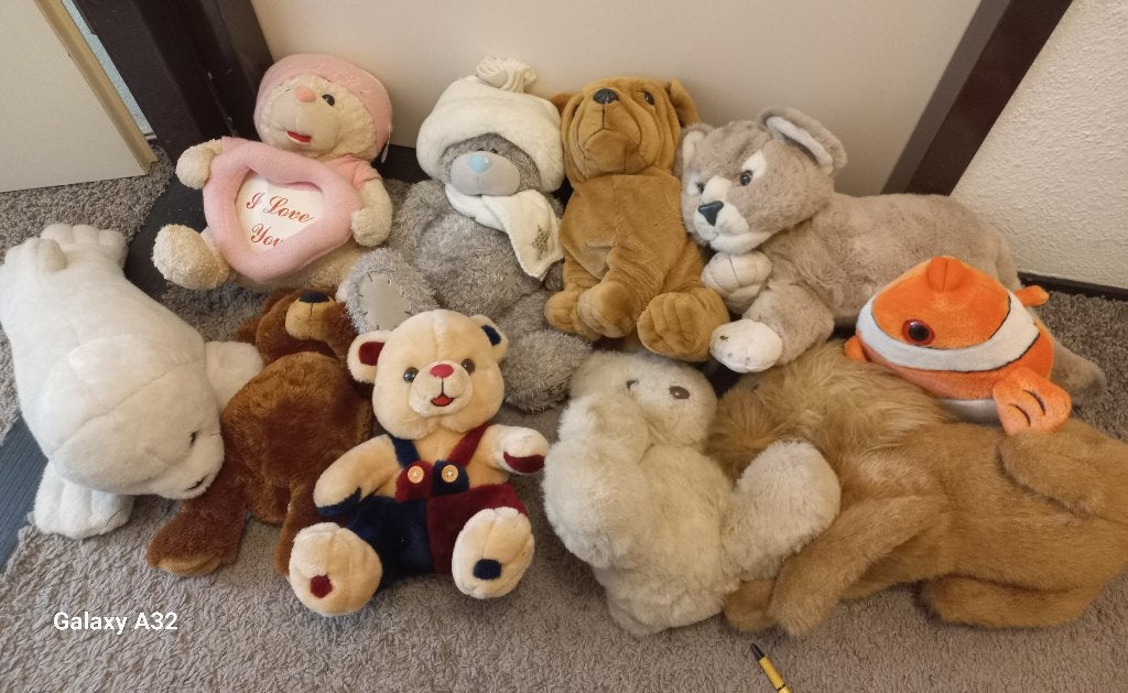 Partij (10) grote dieren knuffels ook per stuk vanaf 5 euro, Overige karakters, Overige typen, Ophalen of Verzenden, Zo goed als nieuw
