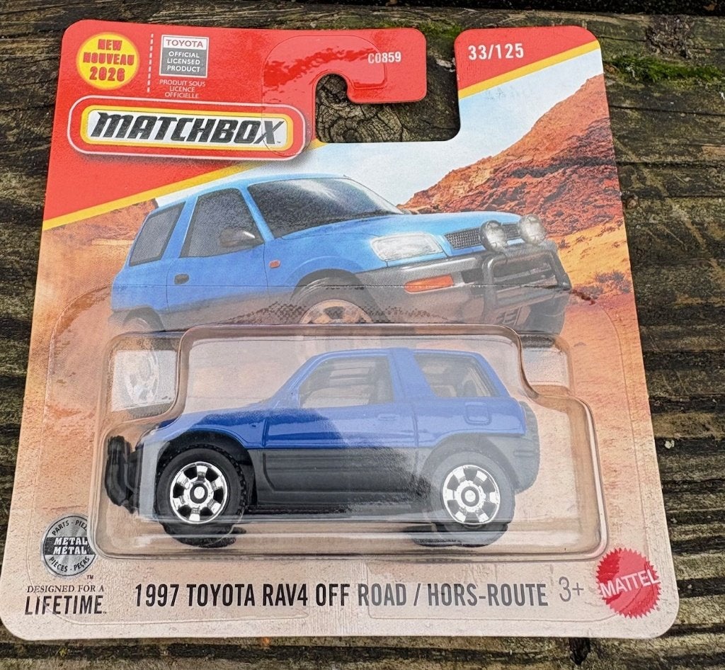 Matchbox Toyota RAV4 OFF ROAD, Ophalen of Verzenden, Nieuw, Auto