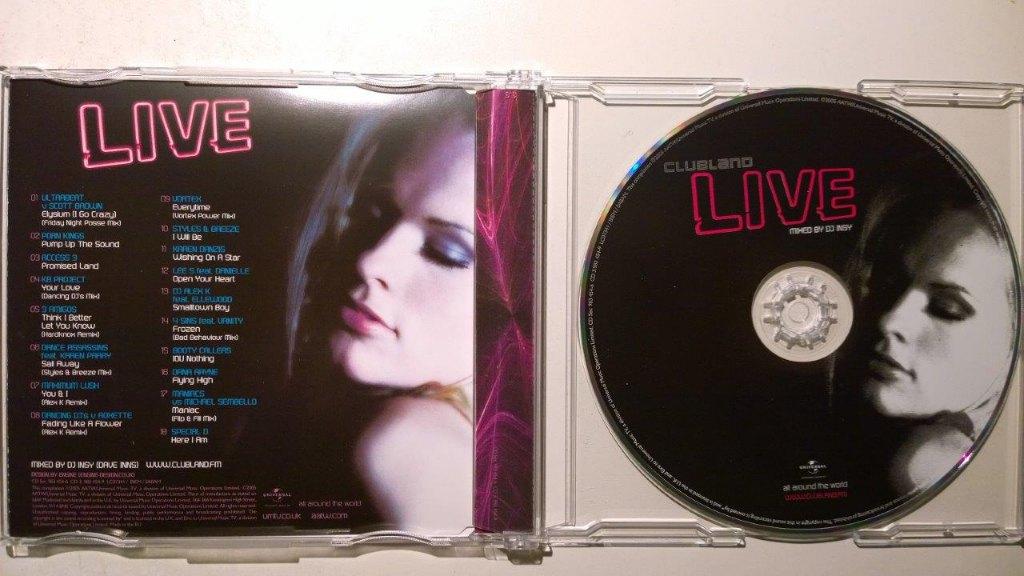 Dj Insey - Clubland Live, Ophalen of Verzenden, Zo goed als nieuw, Dance Populair