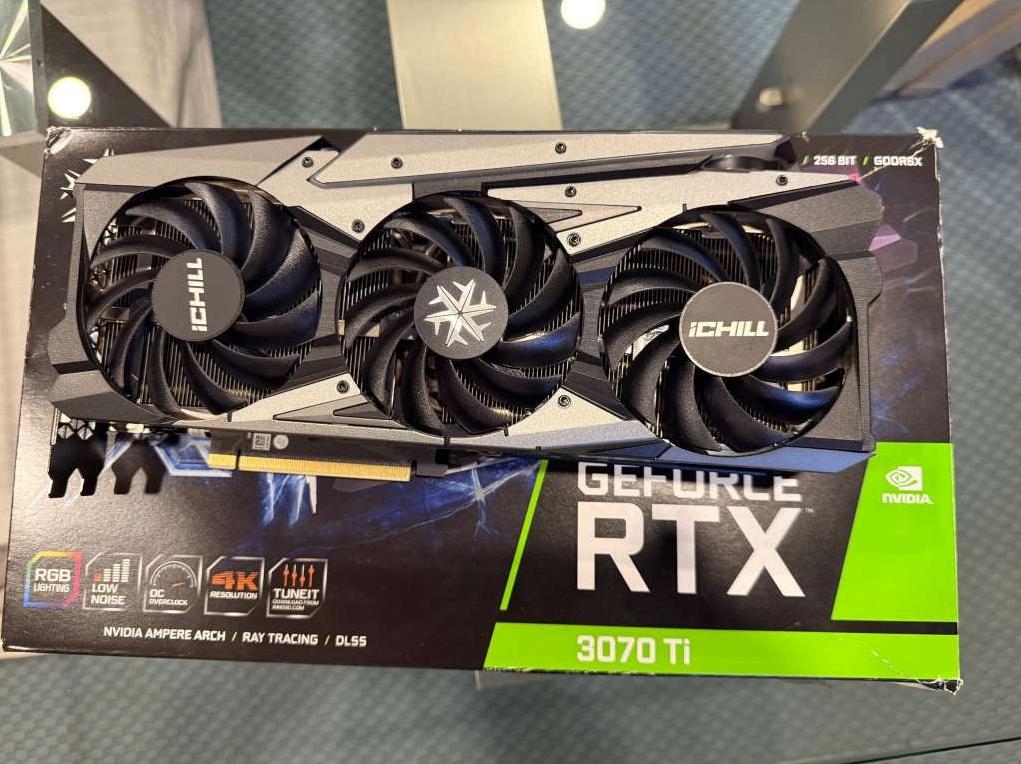 RTX 3070 Ti iChill X4 - zeer stil, in topconditie!, Computers en Software, Videokaarten, GDDR6, PCI-Express 4, Ophalen of Verzenden