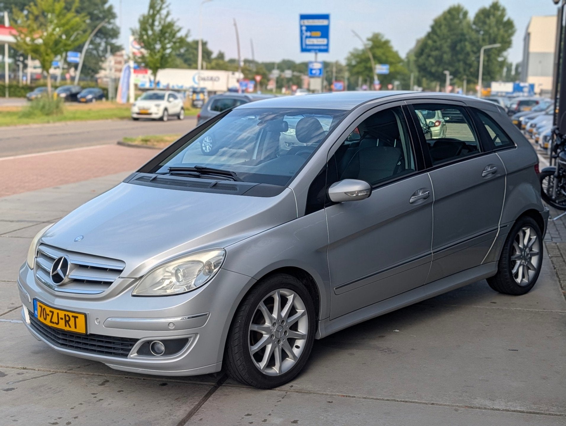 Mercedes-Benz B-klasse 200 CDI Business Class Avantgarde - C, Auto's, Verwarmde buitenspiegels, Gebruikt, Zwart, 4 cilinders