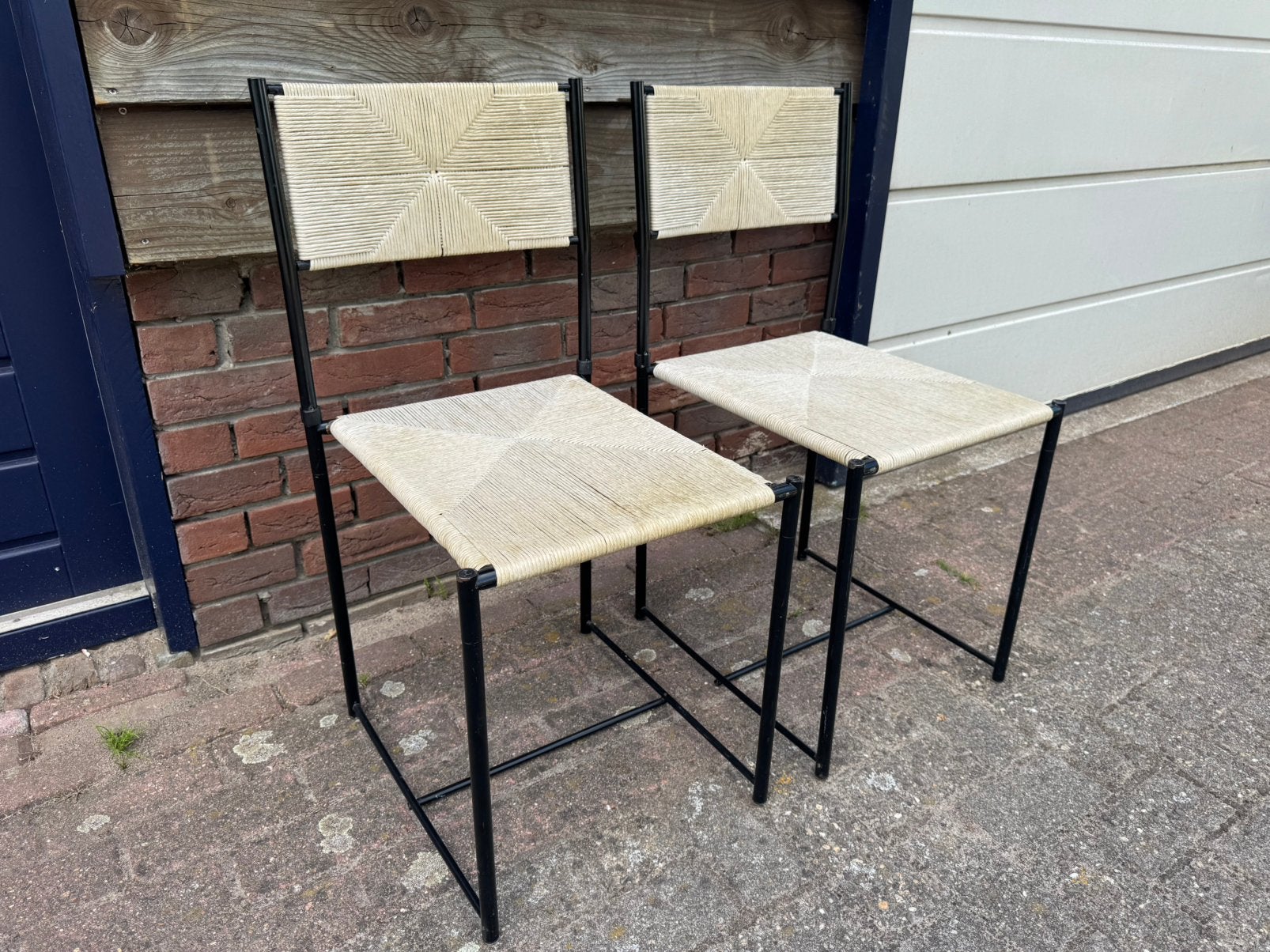 Paludis 150 stoelen, Ophalen, Zo goed als nieuw, Zwart, Twee