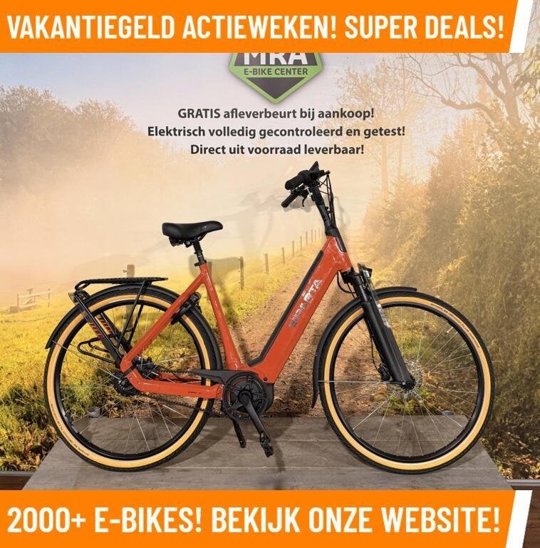 Sparta A-Shine Elektrische fiets met BOSCH midden motor!, Sparta, Nieuw, 50 km per accu of meer, 55 tot 59 cm
