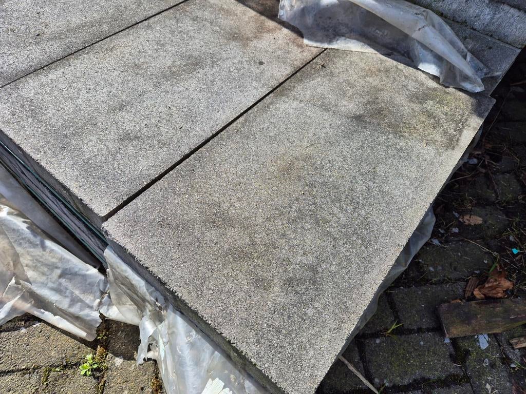 80m² Grijs wildverband 6 terrastegels tuintegels s-partij, Tuin en Terras, Tegels en Klinkers, Gecoat, Nieuw, Ophalen of Verzenden
