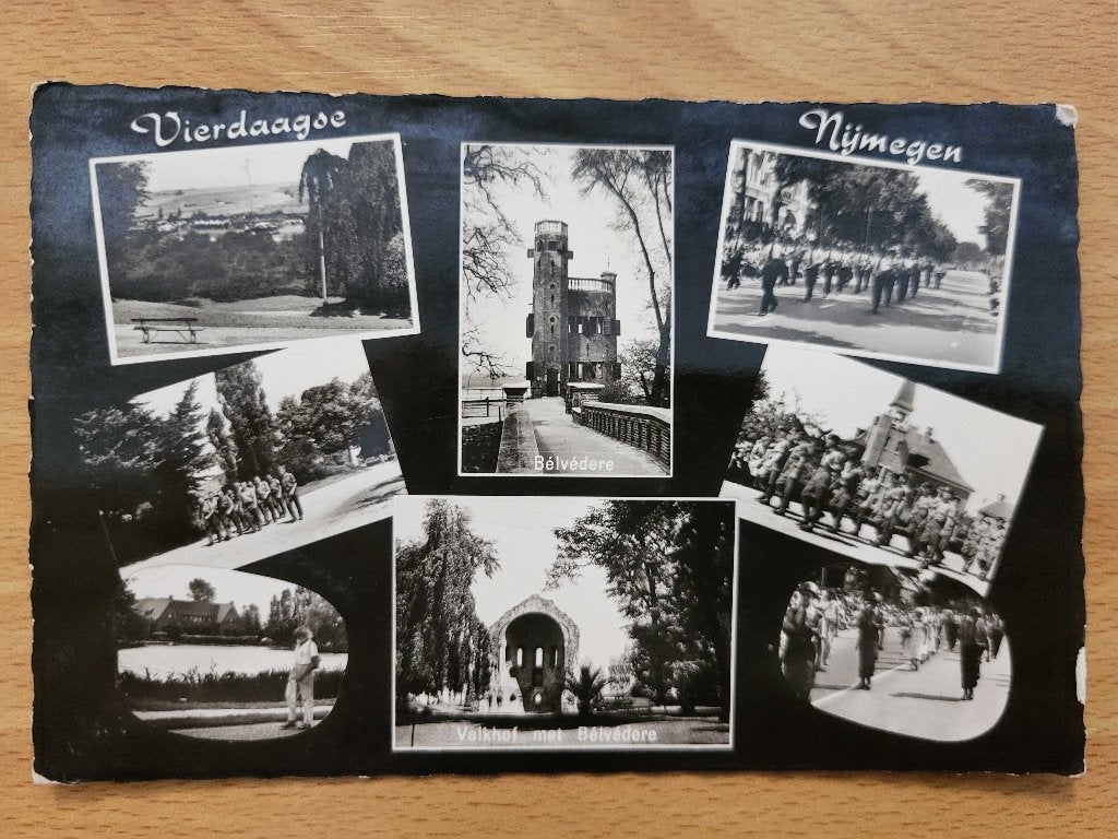 ansicht NIJMEGEN 1960 Vierdaagse, Ophalen of Verzenden, Voor 1920, Gelderland