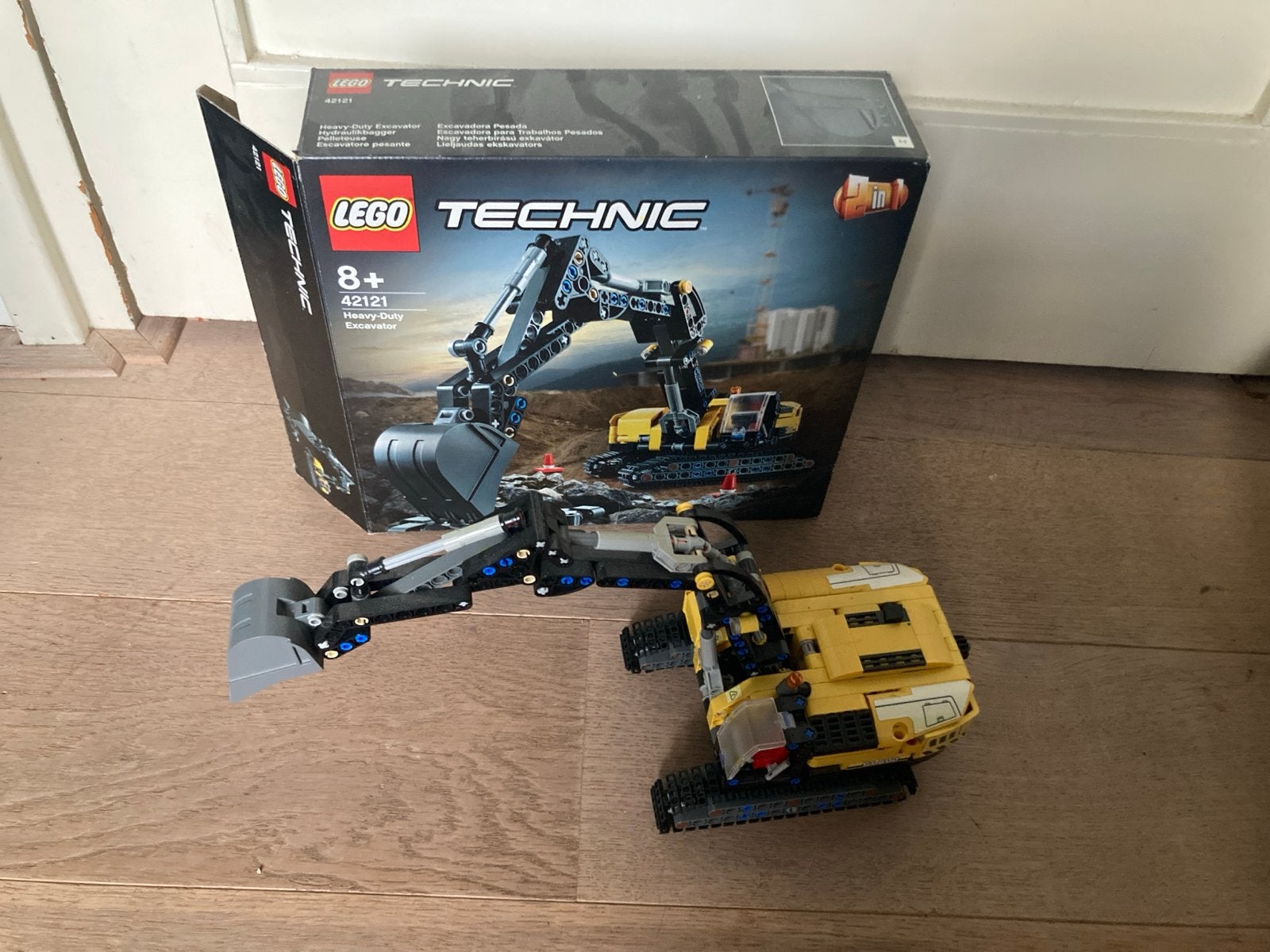 Lego Technic Graafmachine 42121 - Zo goed als nieuw, Lego, Ophalen of Verzenden, Zo goed als nieuw, Complete set
