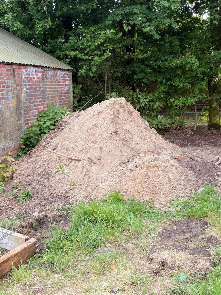 Geel zand, Tuin en Terras, Zand, Ophoogzand, Ophalen