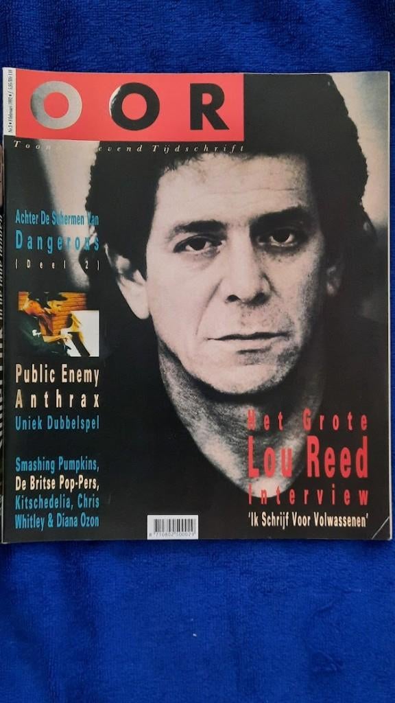 OOR 3-1992 Reed Public Enemy Anthrax Smashing Pumpkins Whitl, Ophalen of Verzenden, Zo goed als nieuw, Muziek, Film of Tv