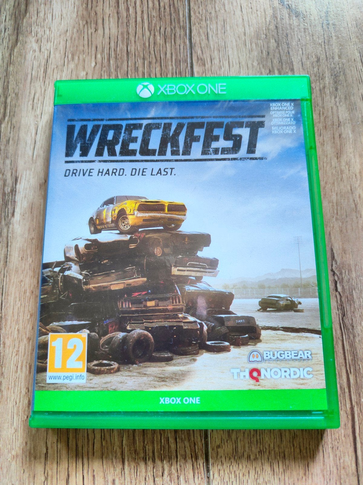Xbox One spel - Wreckfest Drive Hard | Die Last, Spelcomputers en Games, Avontuur en Actie, 1 speler, Ophalen of Verzenden, Zo goed als nieuw