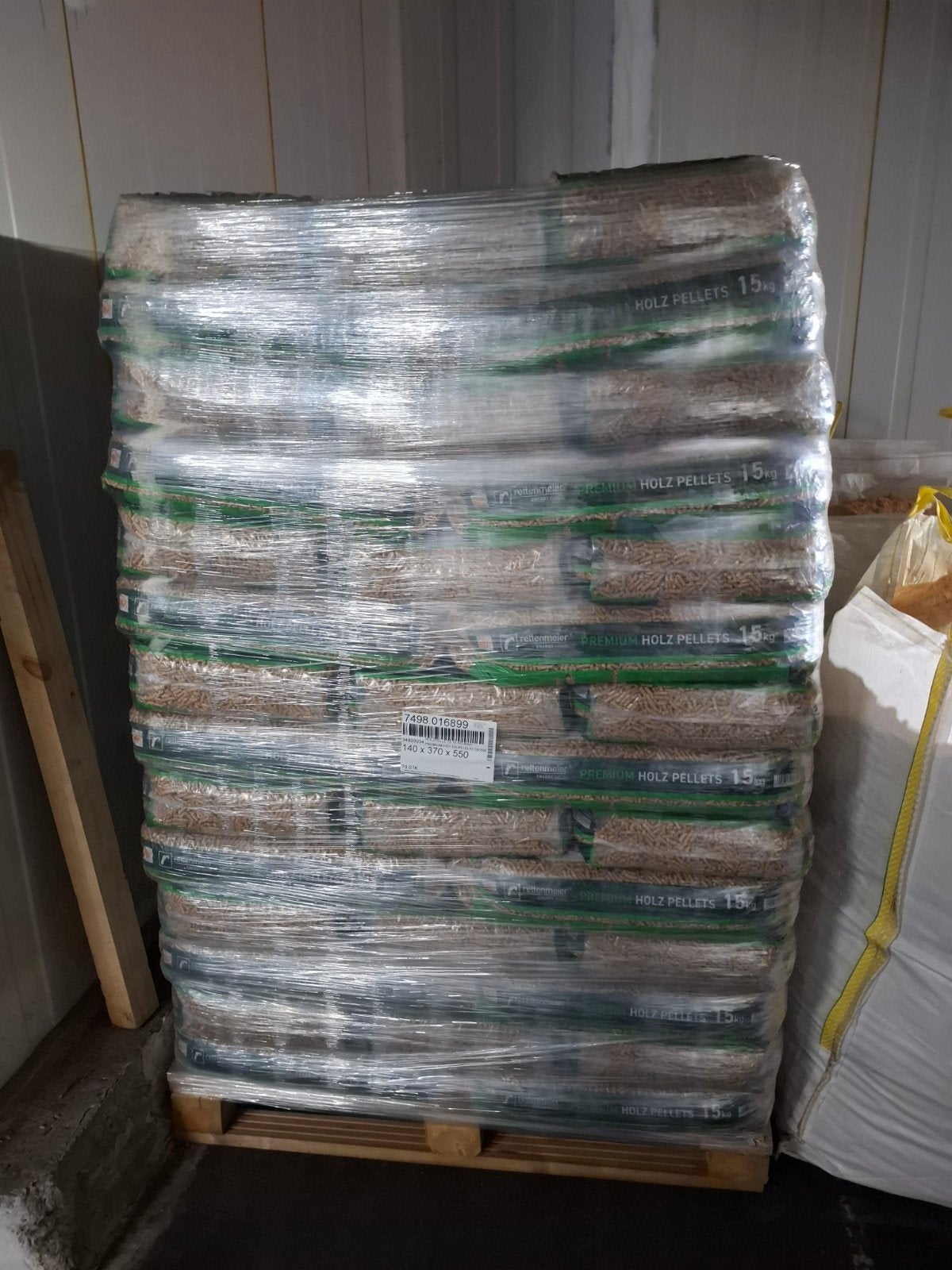 Houtpellets 70 zakken á 15 kg - Premium kwaliteit, 6 m³ of meer, Ophalen, Overige houtsoorten, Blokken
