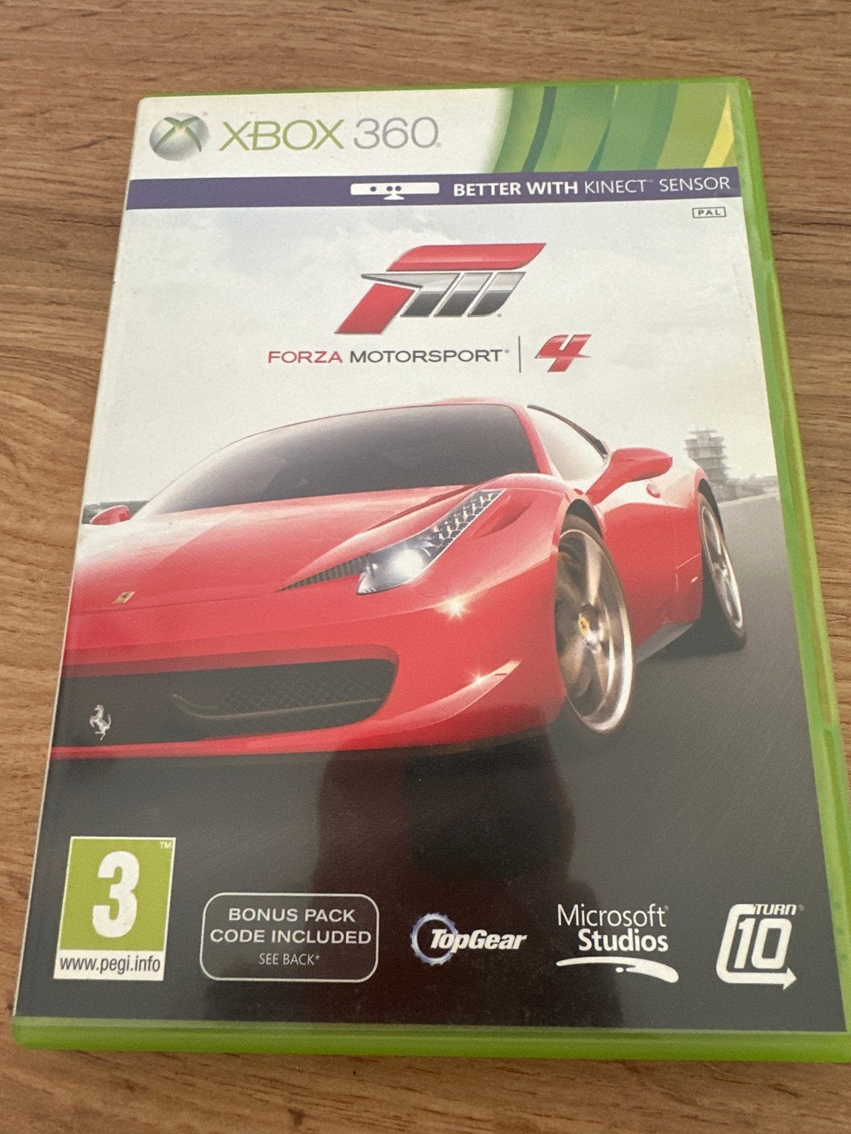 Forza Motorsport 4 - Xbox 360, Online, Gebruikt, 1 speler, Racen en Vliegen