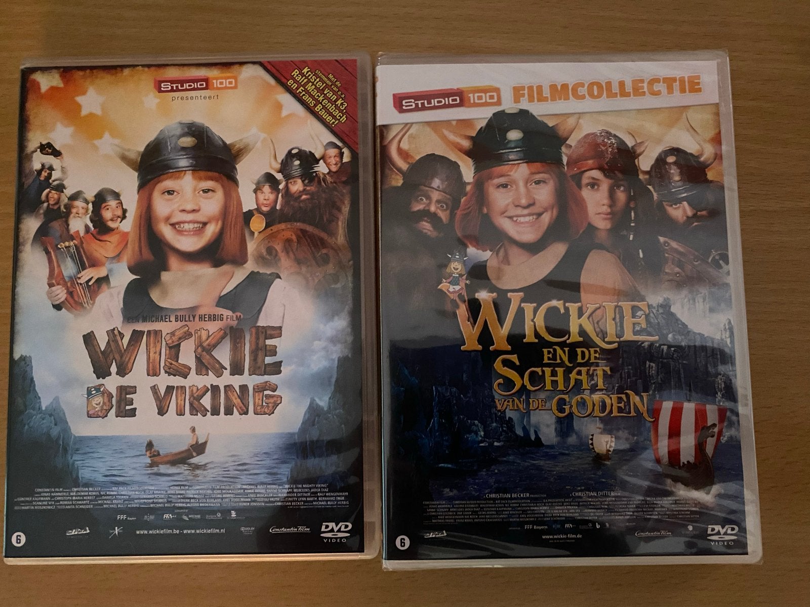 Wickie de Viking DVD Collectie - 2 films, Avontuur, Zo goed als nieuw, Vanaf 6 jaar, Film
