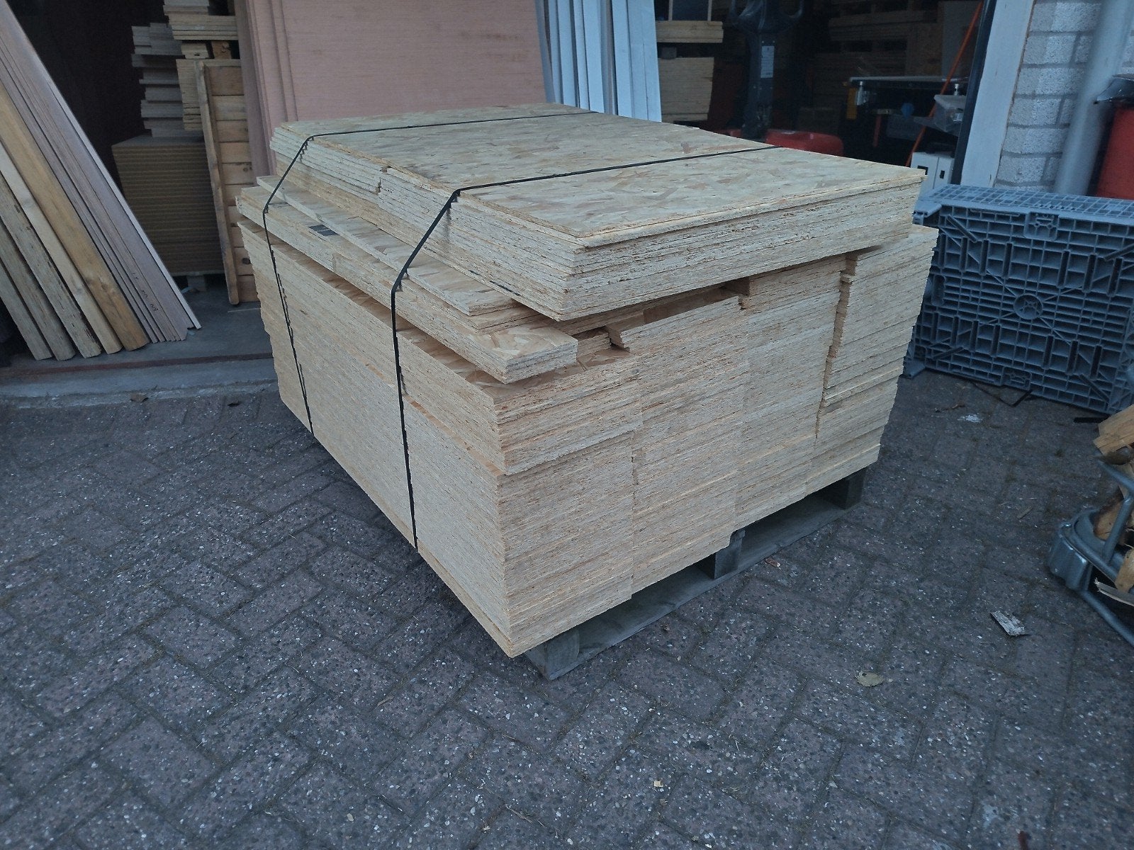 Nieuwe OSB 9mm platen en stroken, Doe-het-zelf en Verbouw, Platen en Panelen, Ophalen, Nieuw, Hout, Minder dan 20 mm
