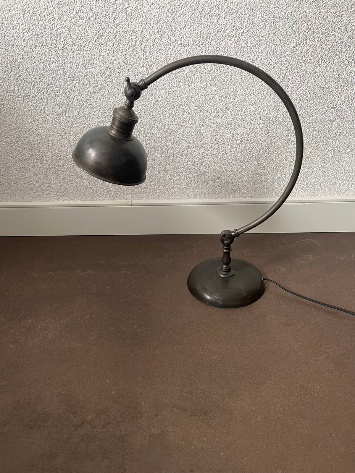 Mooie piano/bureaulamp, Bureaulamp, Verstelbaar, Ophalen of Verzenden, Zo goed als nieuw