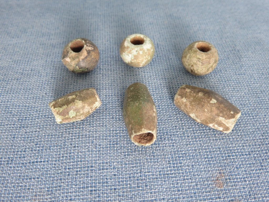 Bronstijd – kralen in brons – ca. 3000 jaar oud, Antiek en Kunst, Ophalen of Verzenden, Brons