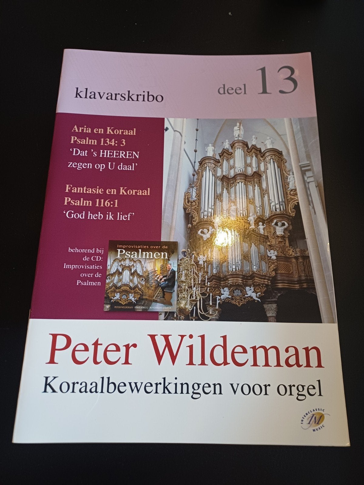 Peter Wildeman Koraalbewerkingen voor orgel deel 13, Orgel, Klassiek, Ophalen of Verzenden, Zo goed als nieuw