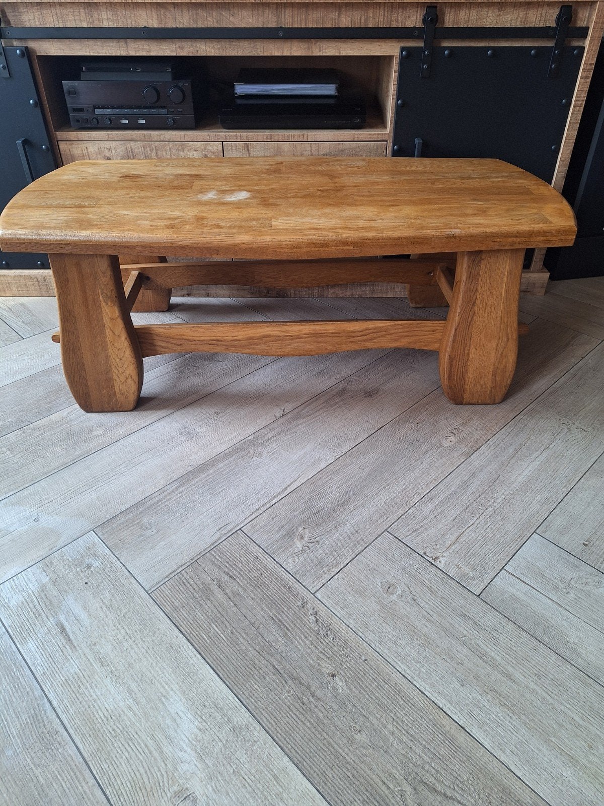 Salontafel 44Hx64Bx130L, Ophalen, Rechthoekig, 100 tot 150 cm, 50 tot 100 cm