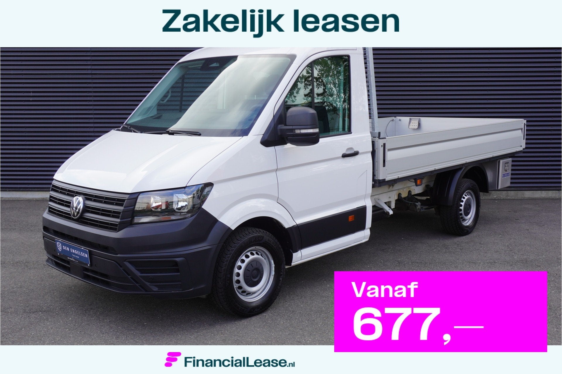 Volkswagen Crafter 163pk RWD Facelift Open laadbak 3500kg tr, Achterwielaandrijving, Gebruikt, 4 cilinders, Volkswagen