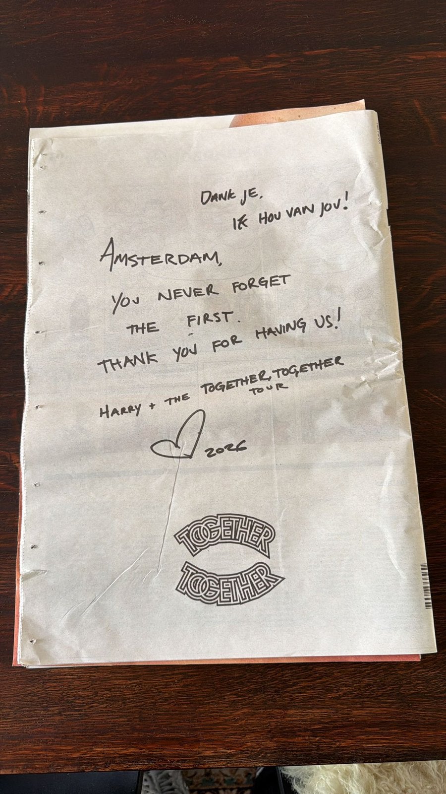 Parool - Harry Styles, Ophalen, 1980 tot heden, Tijdschrift