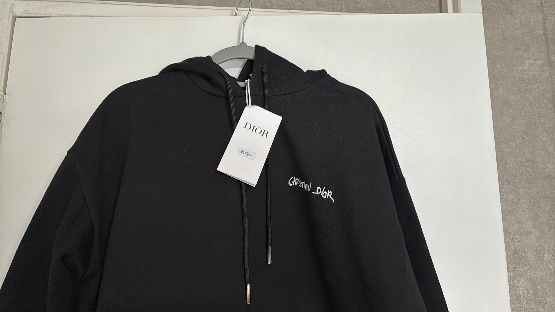 Dior Hoodie Zwart - Nieuw met labels, Maat 48/50 (M), Zwart, Nieuw, Ophalen of Verzenden