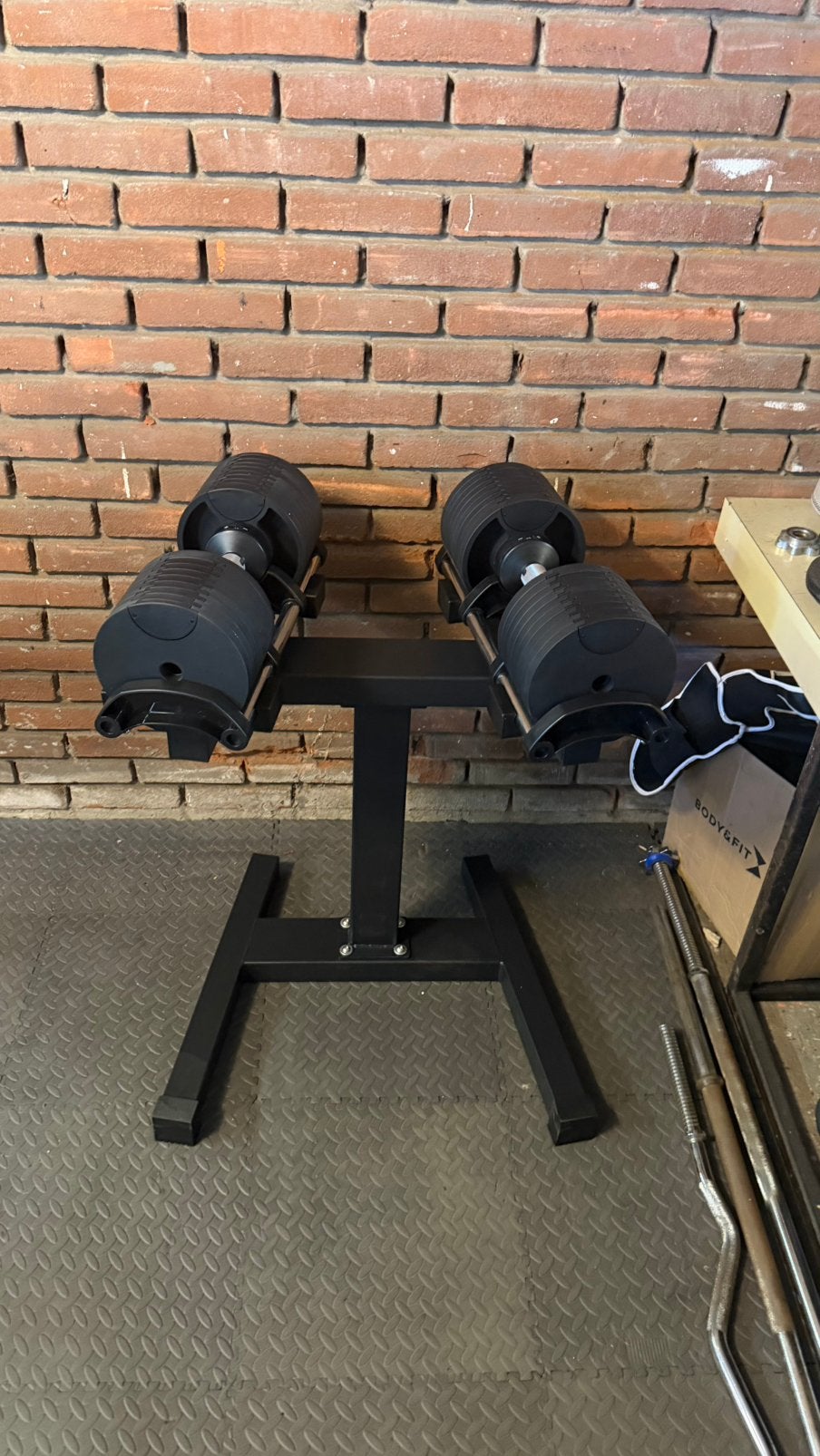 1 Verstelbare Dumbell 2-32KG, Ophalen, Zo goed als nieuw