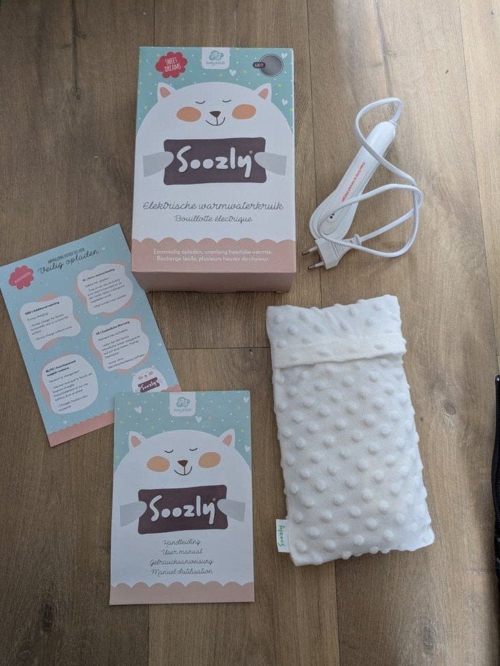 Soozly Elektrische Warmwaterkruik - Zo Goed als Nieuw, Kinderen en Baby's, Ophalen of Verzenden, Zo goed als nieuw
