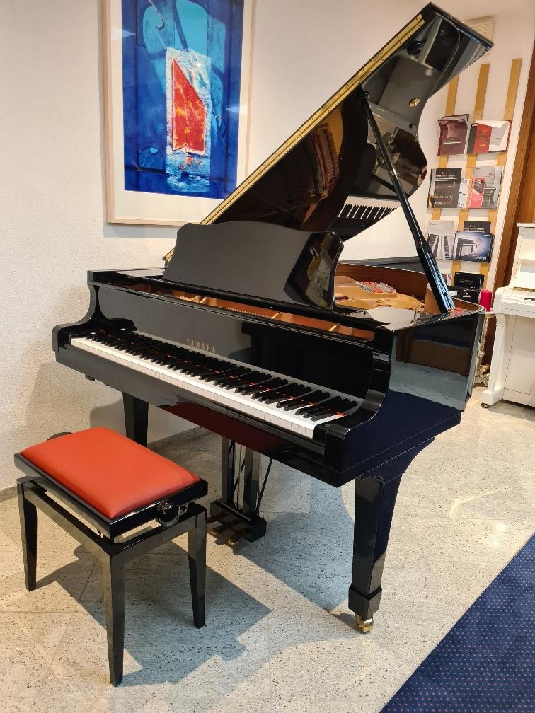 Yamaha C2 PE Silent vleugel occasion (2001) zwart hoogglans, Muziek en Instrumenten, Piano's, Gebruikt, Yamaha Music europe GmbH