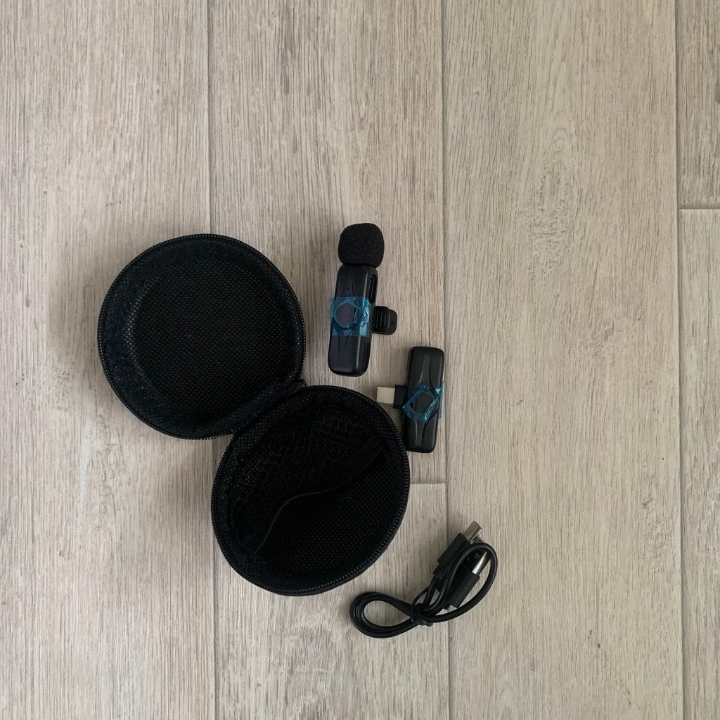 Draadloze microfoon, dasspeld USB-C - Matti, Ophalen of Verzenden, Nieuw, Zangmicrofoon, Draadloos