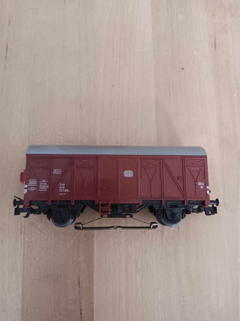 Märklin 4411 Gesloten Goederenwagon DB, Hobby en Vrije tijd, Modeltreinen | H0, Wisselstroom, Gebruikt, Wagon, Ophalen of Verzenden
