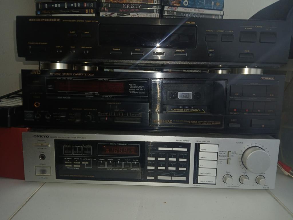 JVC Stereo Cassette Deck TD-W303, Ophalen of Verzenden, Bandrecorder