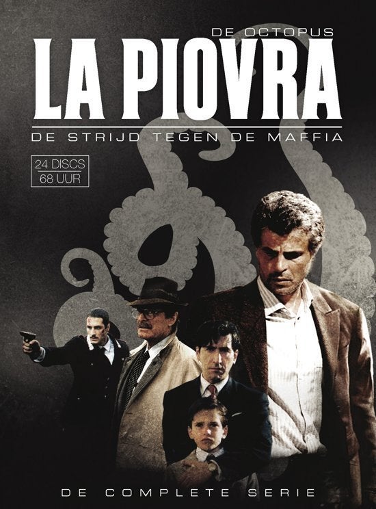La Piovra - Compleet (Seizoen 1 t/m 9), Sealed Ned.Ond 24dvd, Vanaf 12 jaar, Ophalen of Verzenden, Nieuw in verpakking, Actie en Avontuur