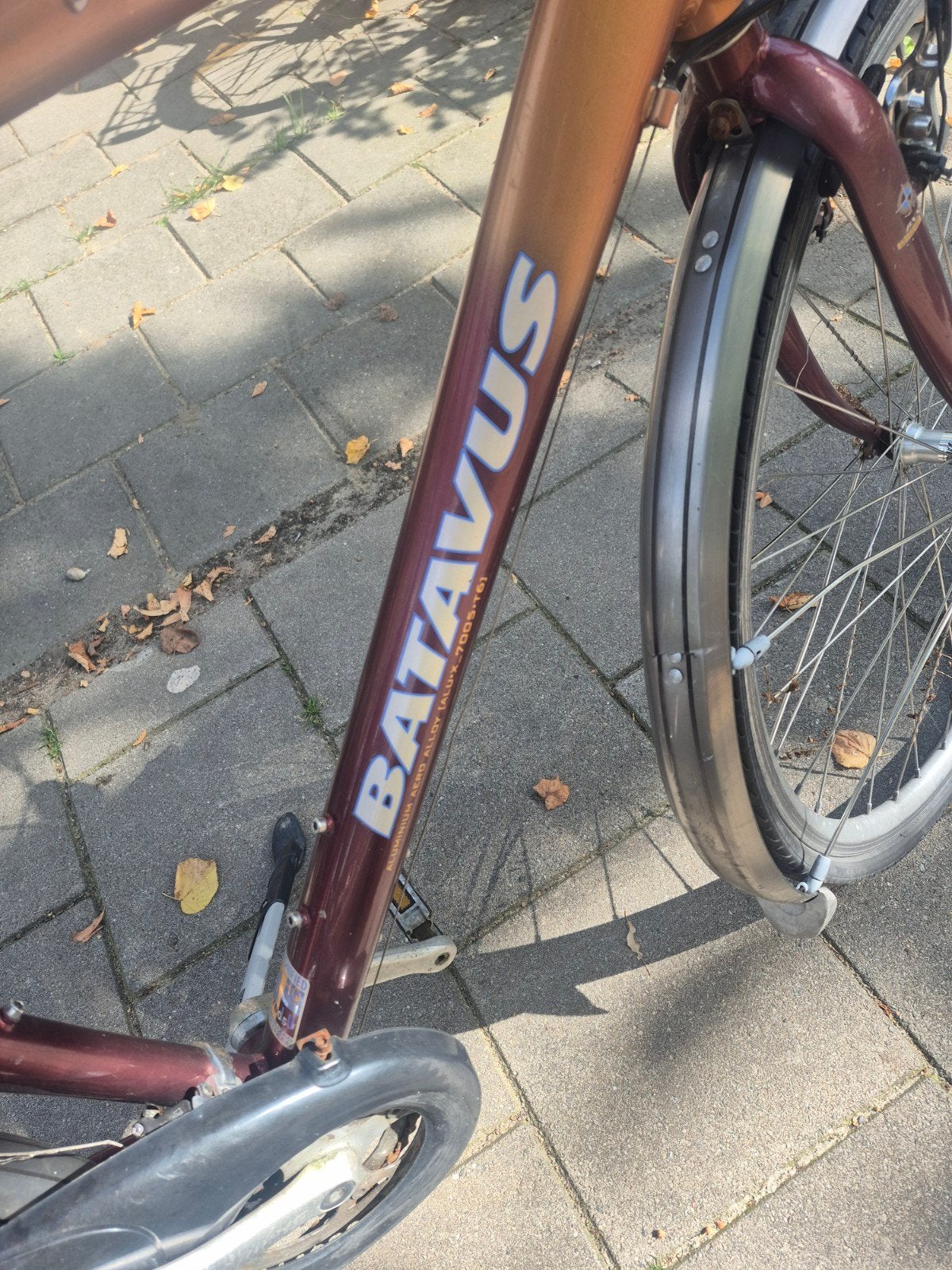 batavus fiets 28 inch, Ophalen, Gebruikt, Minder dan 10 versnellingen, Batavus