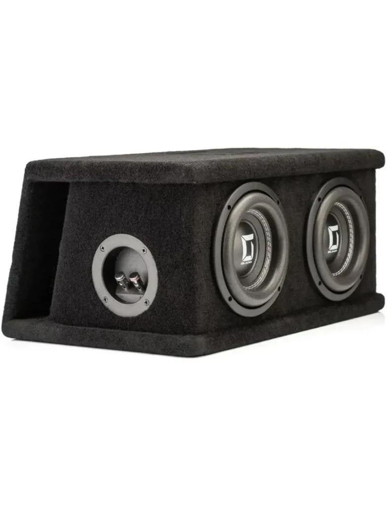 Gladen SIGMA GA-SSW065-Dual Dubbele subwooferkist 6,5 inch, Ophalen of Verzenden, Nieuw