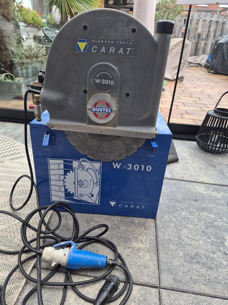 Carat muurzaagmachine W-3010, Ophalen, Gebruikt, 70 mm of meer, Overige typen