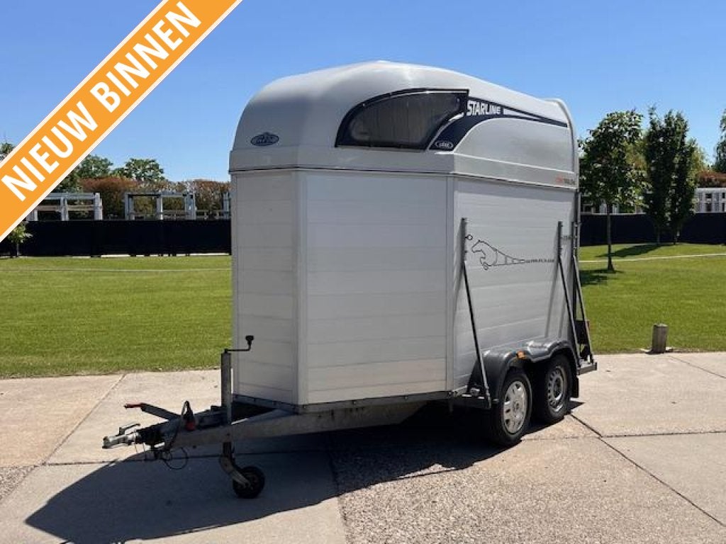Atec 2 paardstrailer alu opbouw KOOPJE
