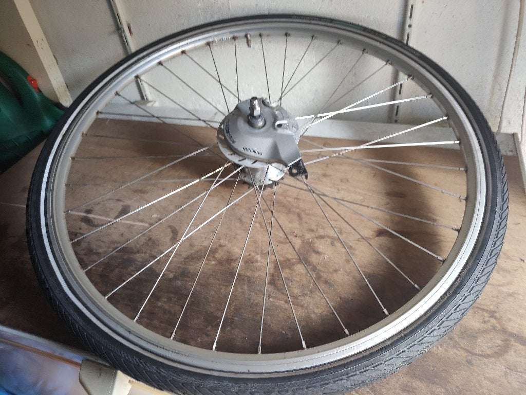 28 inch wiel met nexus 5 versnellingen, Ophalen, Gebruikt, Overige merken, Versnellingen