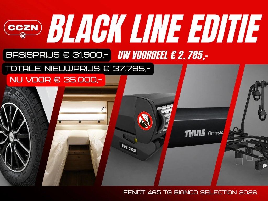 Fendt Bianco Selection 465 TG BLACK LINE EDITIE, Rondzit, Fietsenrek, Bedrijf, Fendt