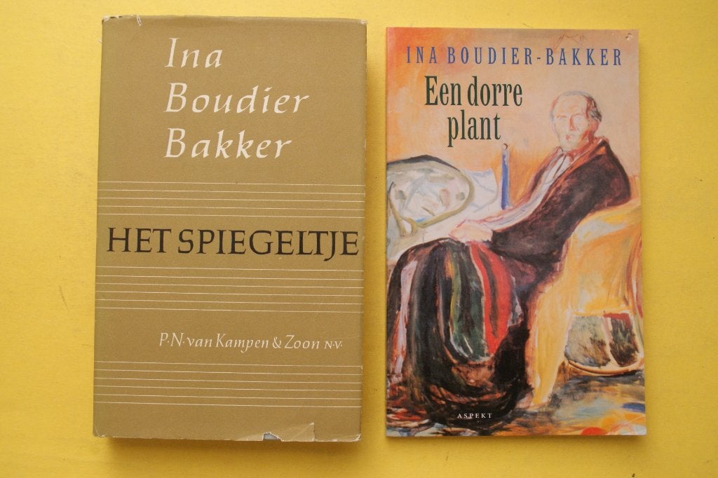 Ina Boudier-Bakker - Het Spiegeltje & Een Dorre Plant, Ophalen of Verzenden, Zo goed als nieuw, Nederland, Ina Boudier-Bakker